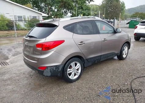 2010 Hyundai Tucson Gls из США, поврежденный, VIN KM8JUCAC1AU070616